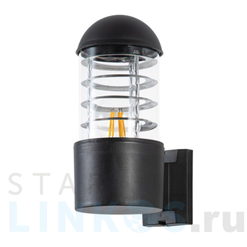 Купить с доставкой Уличный настенный светильник Arte Lamp Coppia AA5217AL-1BK в Туле