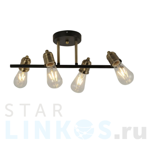 Купить с доставкой Потолочная люстра Toplight Jada TL1279D-04AB в Туле