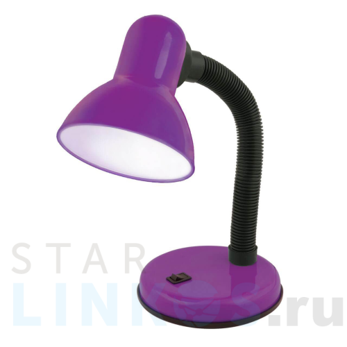 Купить с доставкой Настольная лампа Uniel TLI-224 Violett E27 09414 в Туле