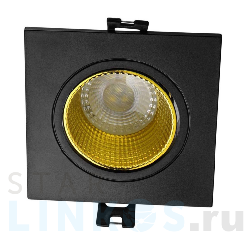 Купить с доставкой Встраиваемый светильник Denkirs DK3020BYE DK3071-BK+YE в Туле