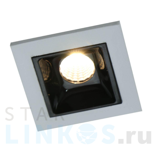 Купить с доставкой Встраиваемый светодиодный светильник Arte Lamp Grill A3153PL-1BK в Туле