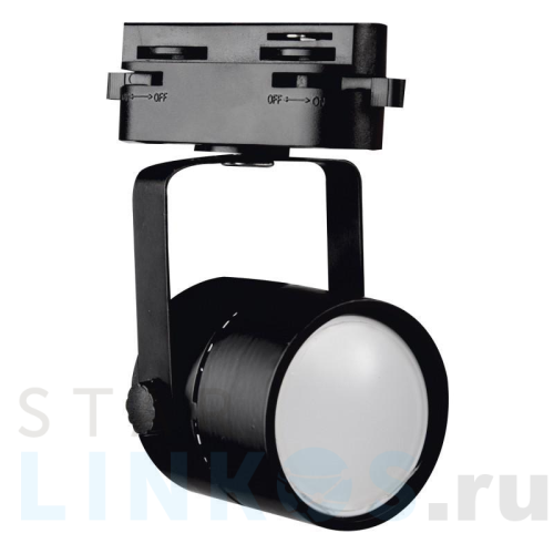 Купить с доставкой Трековый светильник Volpe UBL-Q321 GU10 Black UL-00007424 в Туле