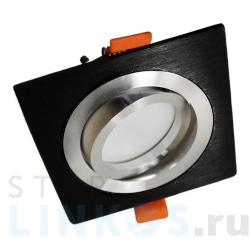 Купить с доставкой Встраиваемый светильник Lumina Deco Luka LDC 8062-L90 BK+SL в Туле
