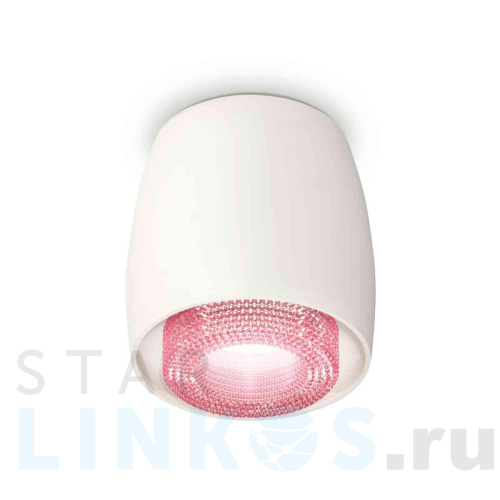 Купить с доставкой Комплект накладного светильника Ambrella light Techno Spot XS1141022 SWH/PI белый песок/розовый (C1141, N7193) в Туле