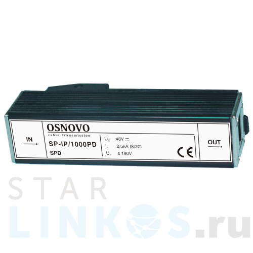 Купить с доставкой Устройство грозозащиты Osnovo SP-IP/1000PD в Туле