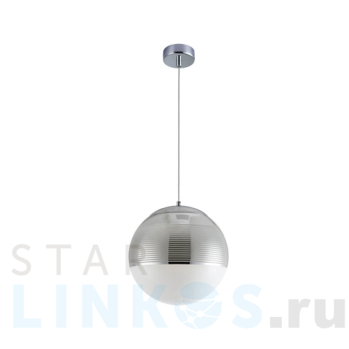 Купить с доставкой Подвесной светильник Crystal Lux Optima SP1 Chrome D300 в Туле
