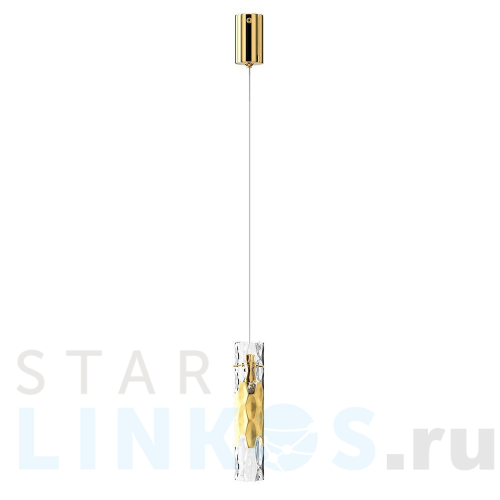 Купить с доставкой Подвесной светильник Crystal Lux Primavera SP1 Gold в Туле