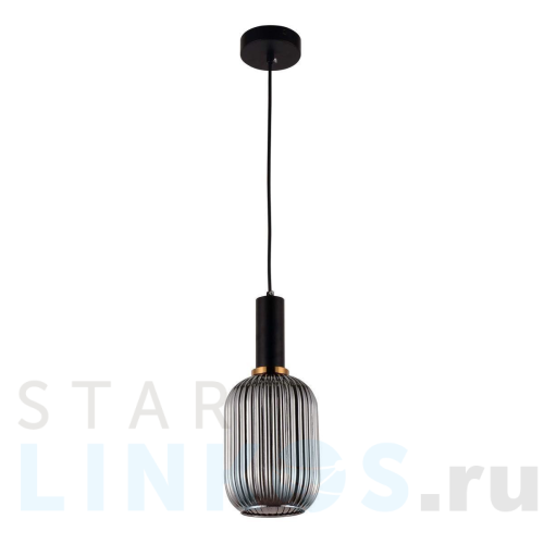 Купить с доставкой Подвесной светильник Lumina Deco Rico LDP 1218-1 GY+BK в Туле