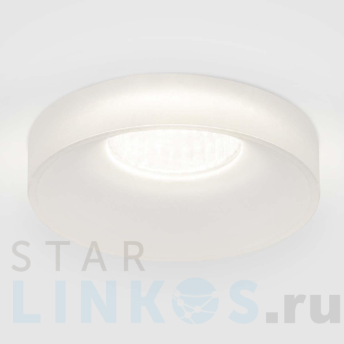 Купить с доставкой Встраиваемый светодиодный светильник Elektrostandard 15268/LED белый a056018 в Туле