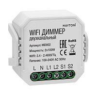 Купить Wi-Fi диммер двухканальный Maytoni Technical Smart home MD002 в Туле