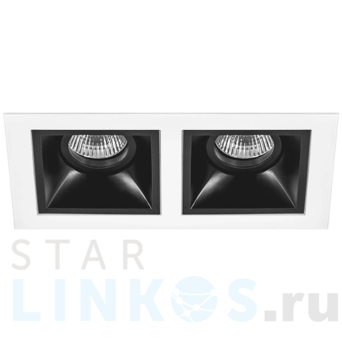 Купить с доставкой Встраиваемый светильник Lightstar Domino (214526+214507+214507) D5260707 в Туле