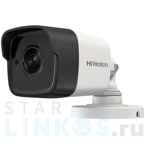 Купить с доставкой Уличная аналоговая HD-TVI камера-цилиндр 5Мп HiWatch DS-T500 (B) с ИК-подсветкой EXIR в Туле фото 2