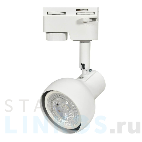 Купить с доставкой Трековый светильник Volpe UBL-Q322 GU10 WHITE UL-00009602 в Туле