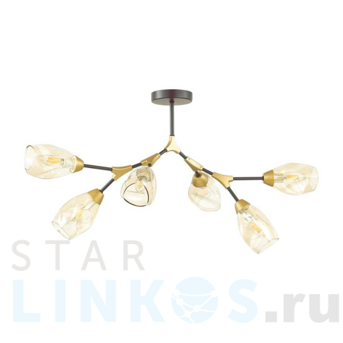 Купить с доставкой Потолочная люстра Lumion Moderni Fawn 4563/6C в Туле