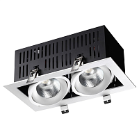 Купить Встраиваемый светодиодный светильник Novotech Spot Gesso 358441 в Туле