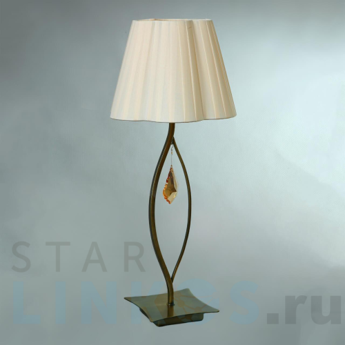 Купить с доставкой Настольная лампа Brizzi BT03203/1 Bronze Cream в Туле