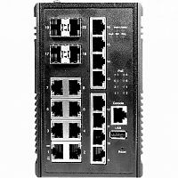 Купить Промышленный 16-портовый PoE коммутатор SW-81604/ILB Gigabit Ethernet в Туле