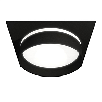Купить Комплект встраиваемого светильника Ambrella light XC8062020 SBK/FR черный песок/белый матовый GX53 (C8062, N8462) в Туле