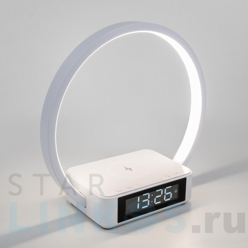 Купить с доставкой Настольная лампа Eurosvet Timelight 80505/1 белый в Туле