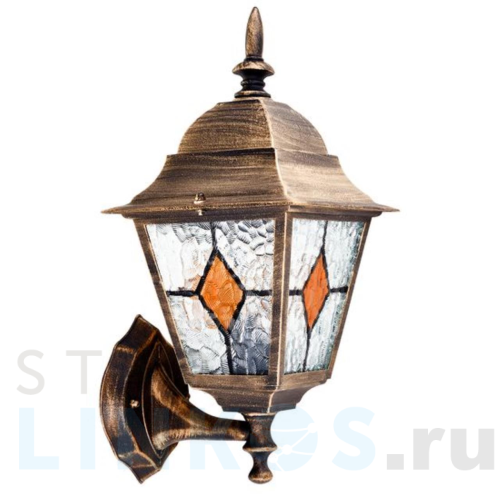 Купить с доставкой Уличный настенный светильник Arte Lamp Madrid A1541AL-1BN в Туле