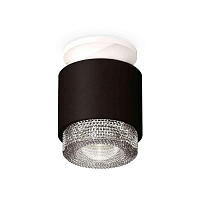 Купить Комплект накладного светильника Ambrella light Techno Spot XS7511042 SBK/SWH/CL черный песок/белый песок/прозрачный (N7925, C7511, N7191) в Туле