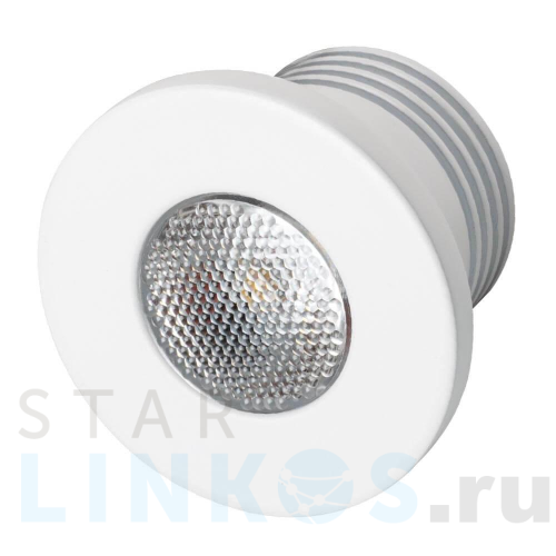 Купить с доставкой Мебельный светодиодный светильник Arlight LTM-R35WH 1W White 30deg 020751 в Туле