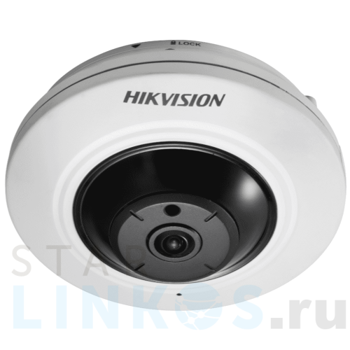 Купить с доставкой 3 Мп IP-камера Hikvision DS-2CD2935FWD-I с fisheye-объективом, EXIR-подсветкой 8 м в Туле