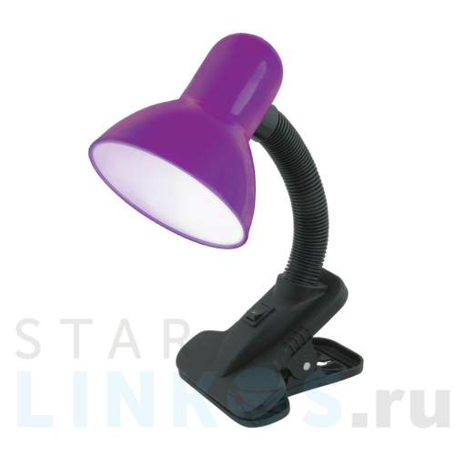 Купить с доставкой Настольная лампа Uniel TLI-222 Violett E27 09408 в Туле