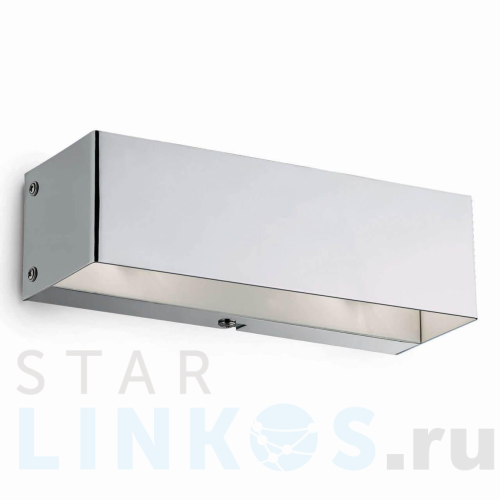 Купить с доставкой Настенный светильник Ideal Lux Flash AP2 Cromo 007397 в Туле