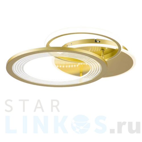 Купить с доставкой Потолочная светодиодная люстра Escada 10248/3LED Gold в Туле