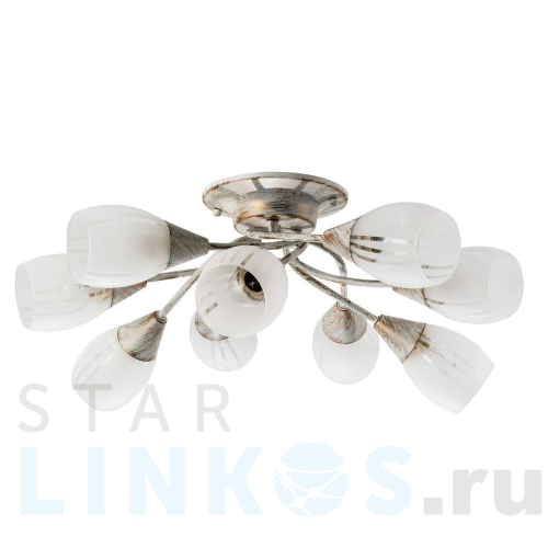 Купить с доставкой Потолочная люстра Arte Lamp Penny A2701PL-9WG в Туле