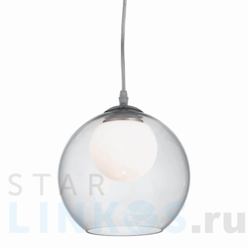 Купить с доставкой Подвесной светильник Ideal Lux Nemo Sp1 D20 Trasparente 052793 в Туле