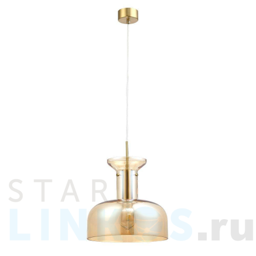 Купить с доставкой Подвесной светильник Crystal Lux Consuela SP1 Brass в Туле