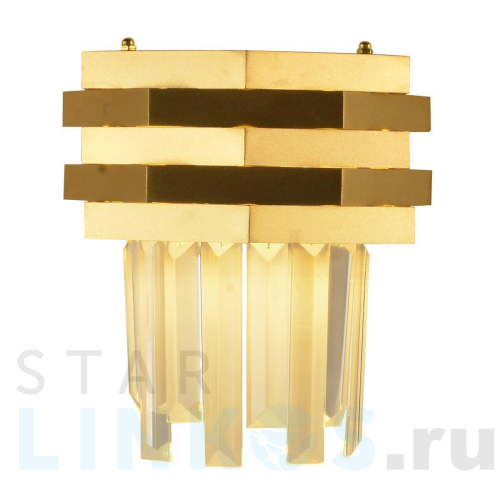 Купить с доставкой Настенный светильник Natali Kovaltseva Spear 76013/2W Gold в Туле