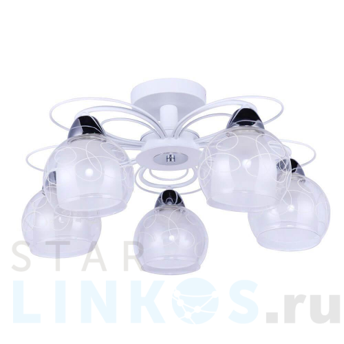 Купить с доставкой Потолочная люстра Arte Lamp A7585PL-5WH в Туле