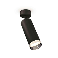 Купить Комплект накладного светильника Ambrella light Techno Spot XM6343003 SBK/PSL черный песок/серебро полированное (A2210, C6343, N6132) в Туле