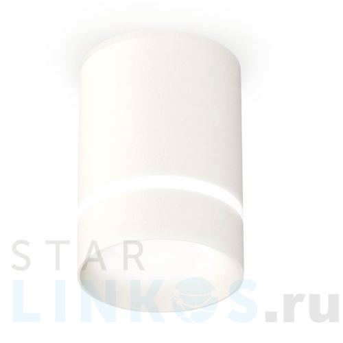 Купить с доставкой Комплект накладного светильника с акрилом Ambrella light XS6301061 SWH/FR белый песок/белый матовый MR16 GU5.3 (C6301, N6228) в Туле