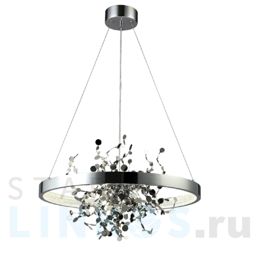 Купить с доставкой Подвесная люстра Crystal Lux GARDEN SPLED+3 D600 CHROME в Туле