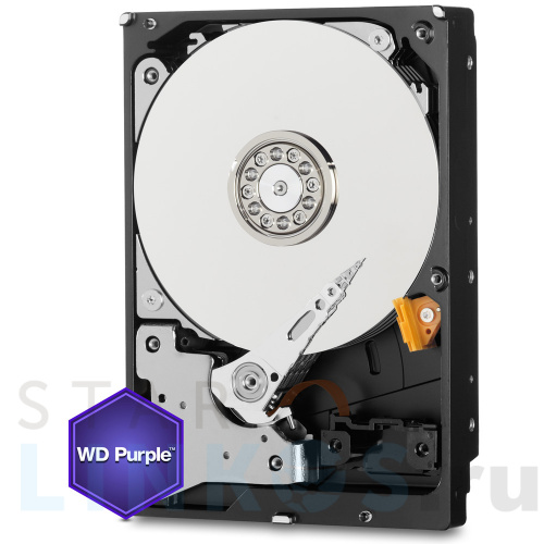Купить с доставкой 4 Тбайт жесткий диск WD40PURZ серии WD Purple для систем видеонаблюдения в Туле фото 3