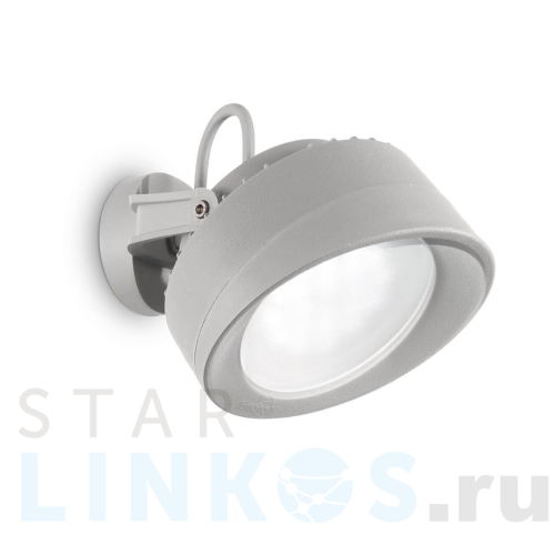 Купить с доставкой Уличный настенный светильник Ideal Lux Tommy AP Grigio 4000K 145327 в Туле