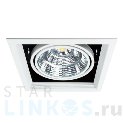 Купить с доставкой Встраиваемый светодиодный светильник Arte Lamp Merga A8450PL-1WH в Туле