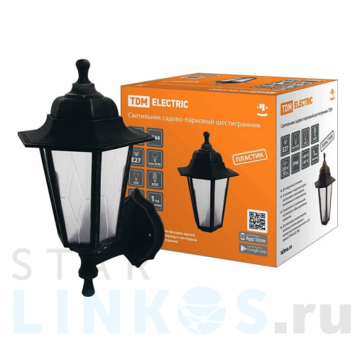Купить с доставкой Уличный настенный светильник TDM Electric НБУ 06-60-001 SQ0330-0761 в Туле