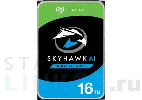 Купить с доставкой 3.5" HDD 16 Тбайт Seagate SkyHawk AI ST16000VE002 в Туле