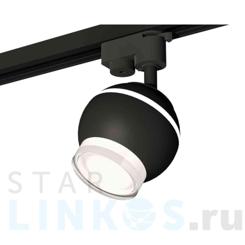 Купить с доставкой Комплект трекового светильника Ambrella light Track System XT1102070 SBK/FR/CL черный песок/белый матовый/прозрачный (A2521, C1102, N7160) в Туле
